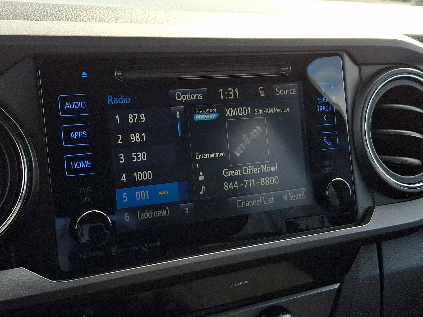 2018 Toyota Tacoma TRD Sport Double Cab 5' Bed V6 4x4 AT (Natl)