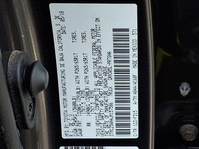 2018 Toyota Tacoma TRD Sport Double Cab 5' Bed V6 4x4 AT (Natl)