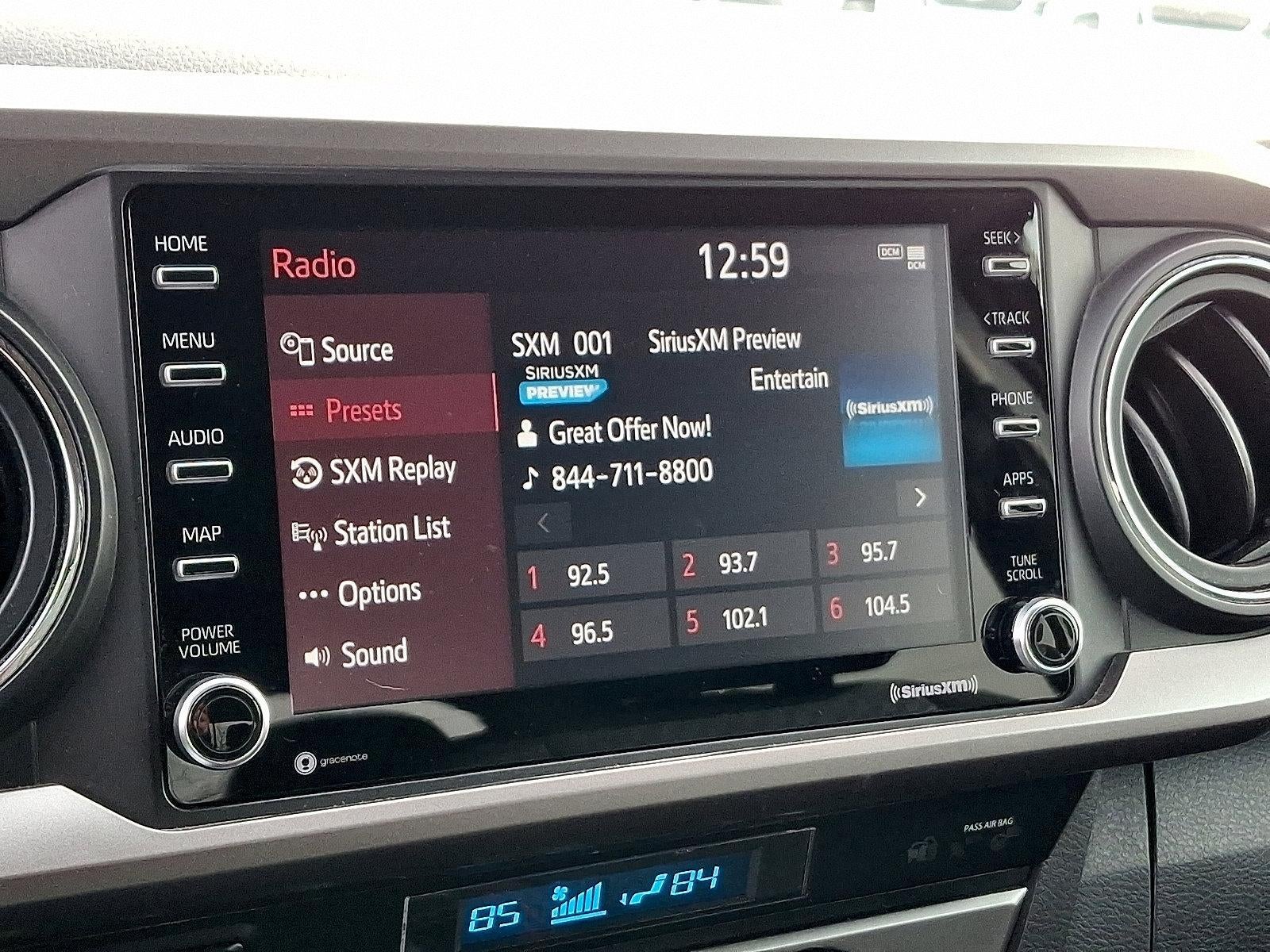 2022 Toyota Tacoma 4WD 4WD SR5 Double Cab 5' Bed V6 AT (GS)