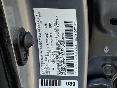 2019 Toyota Tacoma 4WD 4WD TRD Sport Double Cab 6' Bed V6 AT (Natl)