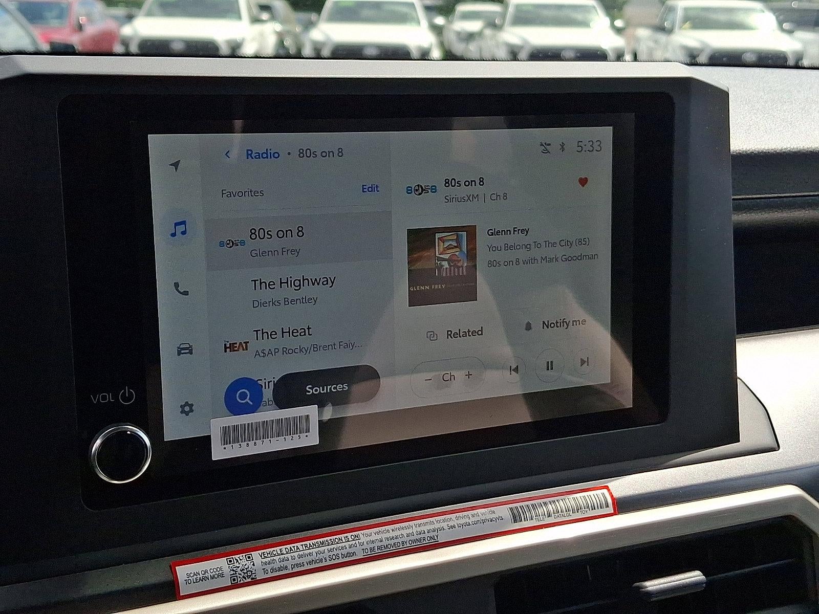 2025 Toyota Tacoma 4WD 4WD SR5 Double Cab 5' Bed AT (GS)