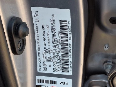 2021 Toyota Tacoma 4WD 4WD SR5 Double Cab 5' Bed V6 AT (Natl)