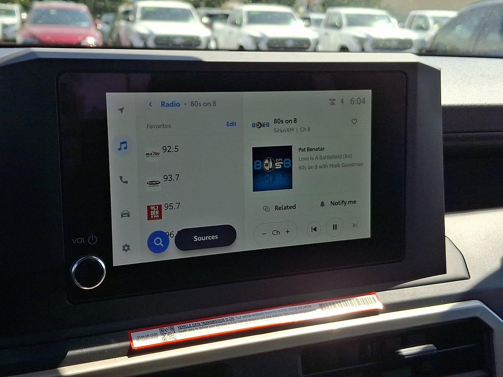 2025 Toyota Tacoma 2WD 2WD SR XtraCab 6' Bed AT (GS)