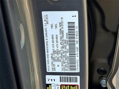 2024 Toyota Tacoma 4WD 4WD TRD Sport Double Cab 5' Bed MT (Natl)