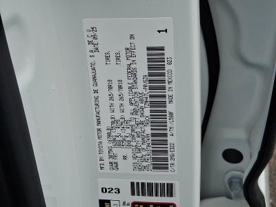 2025 Toyota Tacoma 4WD 4WD TRD Pro Hybrid Double Cab 5' Bed AT (Natl)