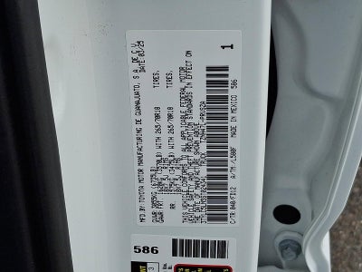 2025 Toyota Tacoma 4WD 4WD TRD Off Road Hybrid Double Cab 5' Bed AT (Natl)