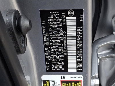 2019 Toyota Camry LE Auto (Natl)