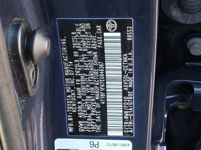 2014 Toyota Camry 2014.5 4dr Sdn I4 Auto LE (Natl)