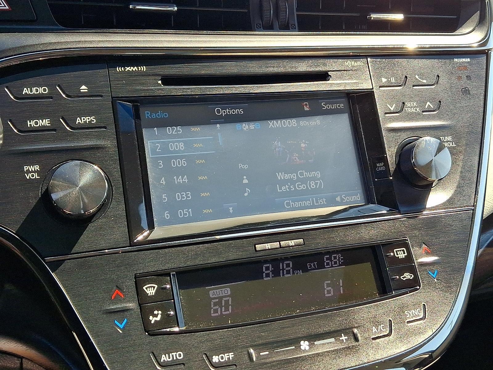 2018 Toyota Avalon XLE Premium (Natl)