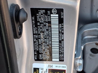2018 Toyota Avalon XLE Premium (Natl)