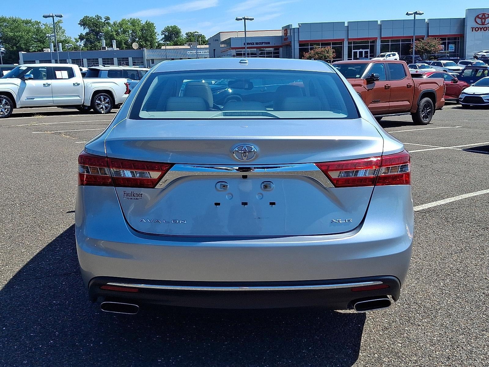 2018 Toyota Avalon XLE Premium (Natl)