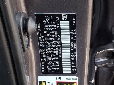 2023 Toyota Camry Hybrid LE CVT (Natl)