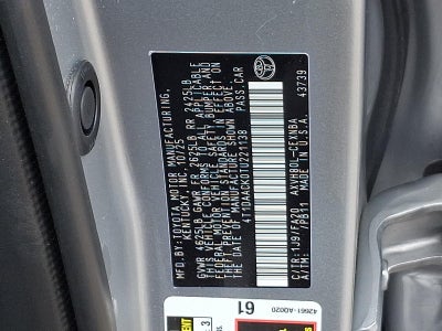 2026 Toyota Camry LE (SE)