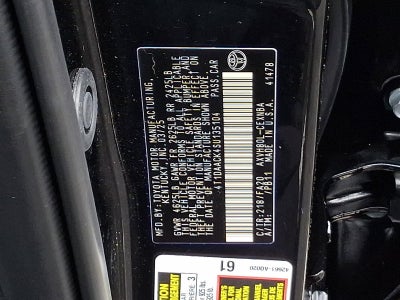 2025 Toyota Camry LE (SE)