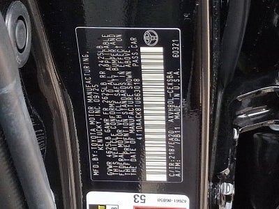 2026 Toyota Camry Nightshade (Natl)