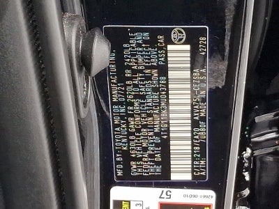 2021 Toyota Camry SE Auto AWD (Natl)