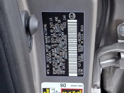 2020 Lexus ES 350 FWD