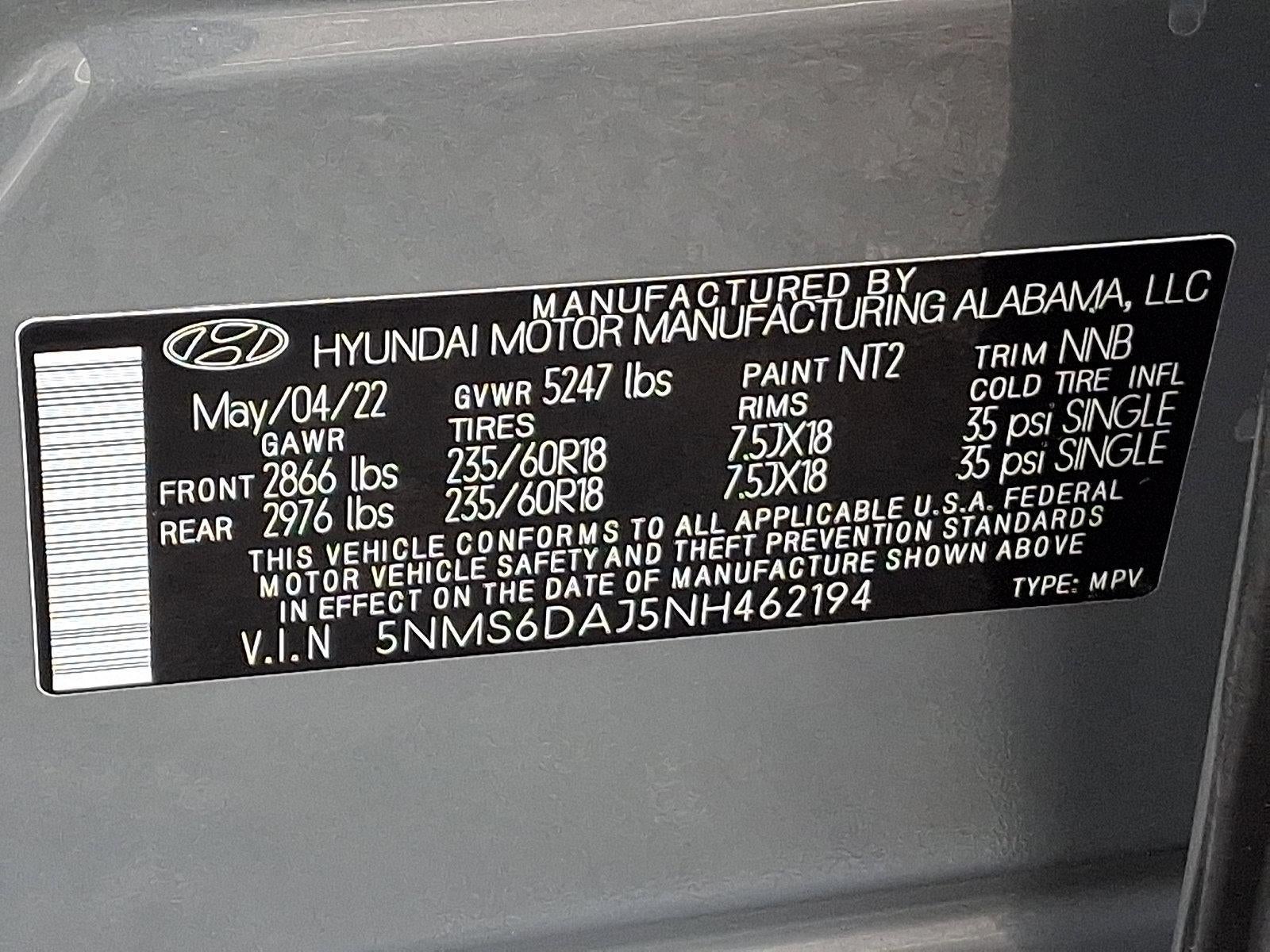 2022 Hyundai SANTA FE XRT AWD