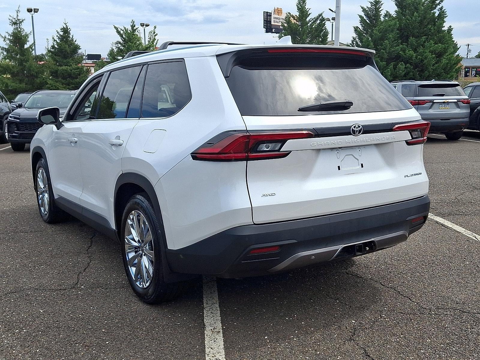 2025 Toyota Grand Highlander Platinum AWD (Natl)