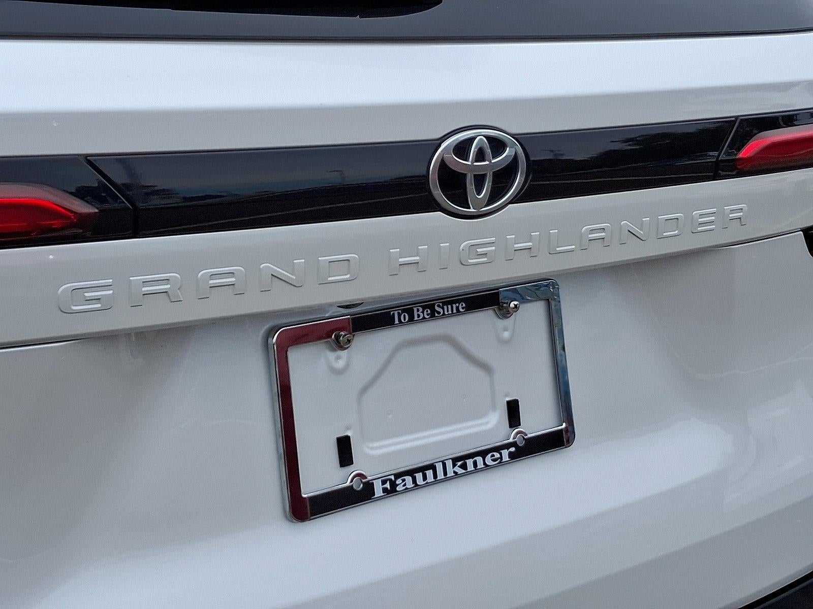 2024 Toyota Grand Highlander XLE AWD (Natl)