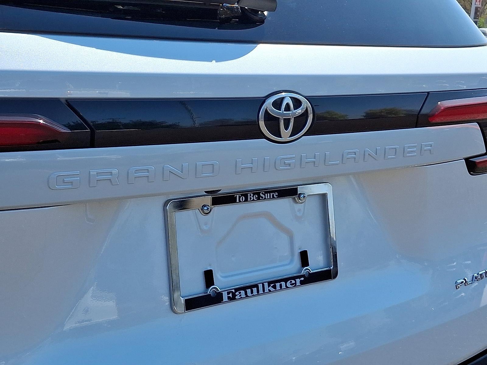 2026 Toyota Grand Highlander Hybrid MAX Platinum AWD (Natl)