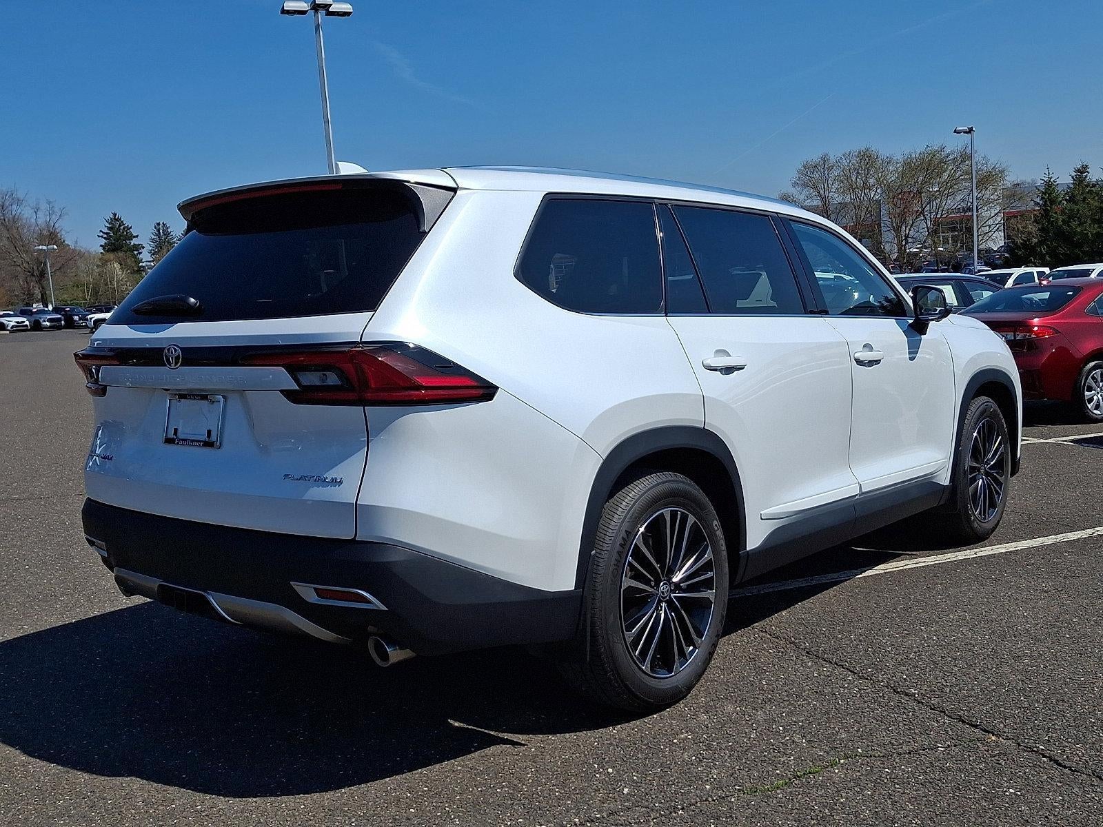 2026 Toyota Grand Highlander Hybrid MAX Platinum AWD (Natl)