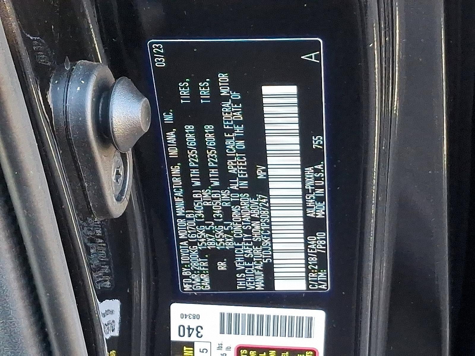 2023 Toyota Sienna XLE AWD 7-Passenger (Natl)