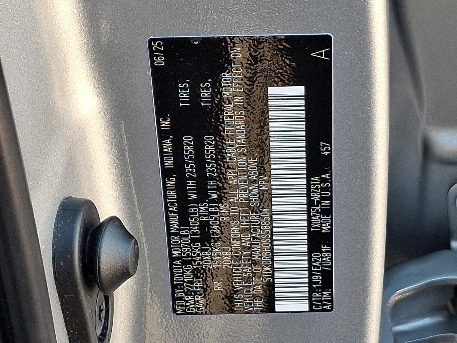 2025 Toyota Highlander XSE AWD (Natl)