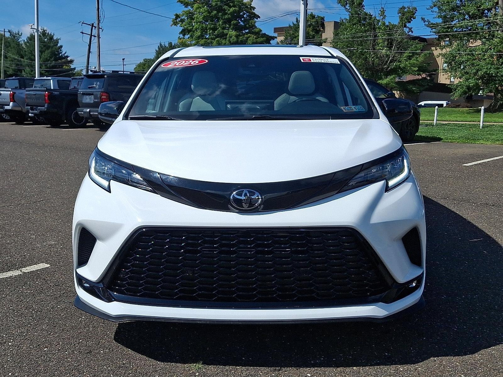 2026 Toyota Sienna XSE AWD 7-Passenger (Natl)