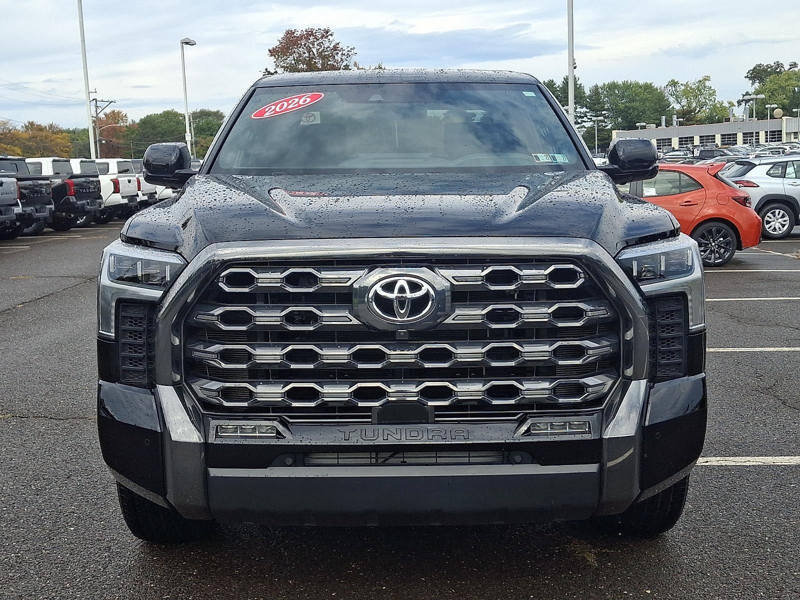2026 Toyota Tundra 4WD 4WD Platinum CrewMax 5.5' Bed (Natl)