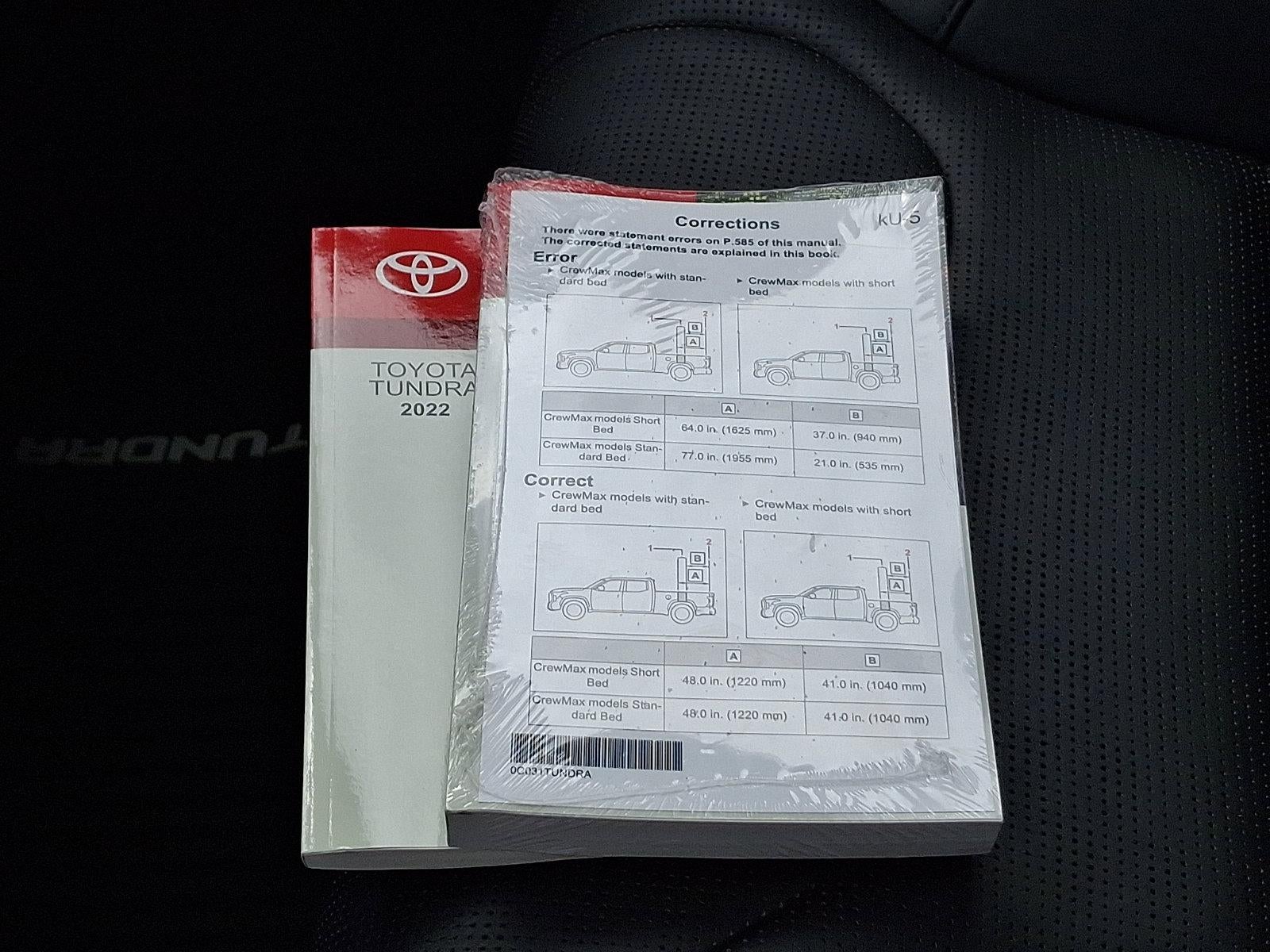 2022 Toyota Tundra 4WD 4WD Capstone Hybrid CrewMax 5.5' Bed (Natl)