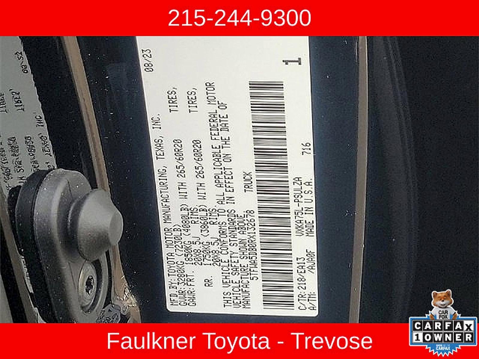 2024 Toyota Tundra 4WD 4WD Limited CrewMax 5.5' Bed (Natl)