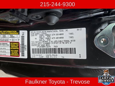 2024 Toyota Tundra 4WD 4WD Limited CrewMax 5.5' Bed (Natl)
