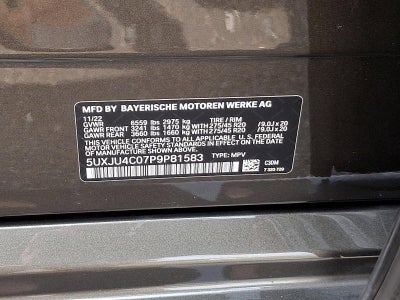 2023 BMW X5 M50i Sports Activity Vehicle