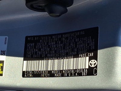 2025 Toyota Corolla LE CVT (Natl)