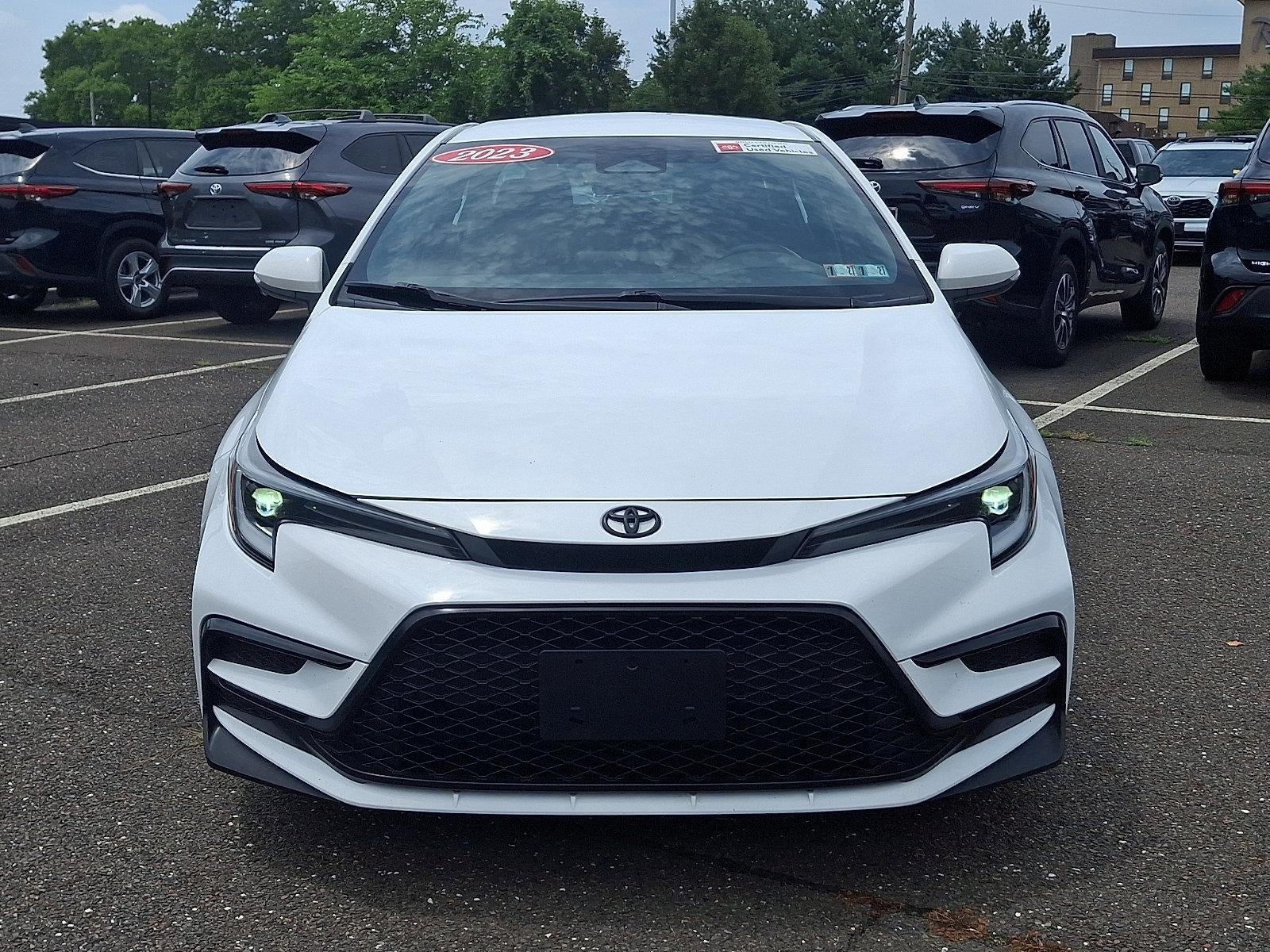 2023 Toyota Corolla SE CVT (Natl)