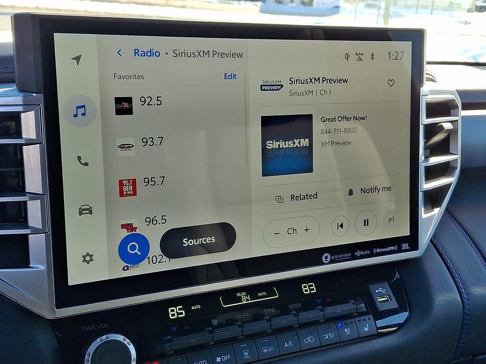 2023 Toyota Sequoia Platinum 4WD (Natl)