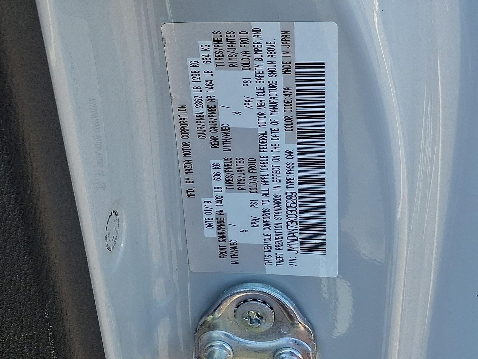 2019 Mazda Mazda MX-5 Miata RF Grand Touring Manual