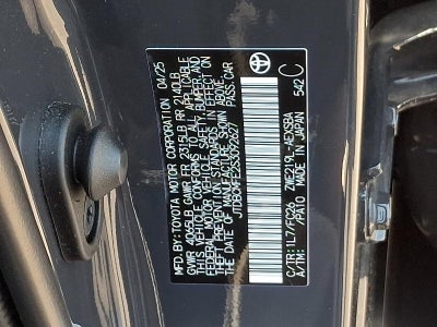 2025 Toyota Corolla Hybrid SE FWD (Natl)