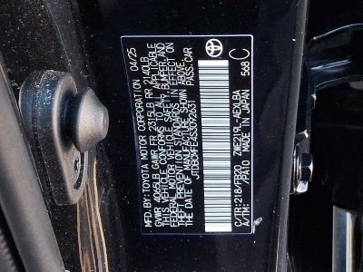 2025 Toyota Corolla Hybrid LE FWD (Natl)