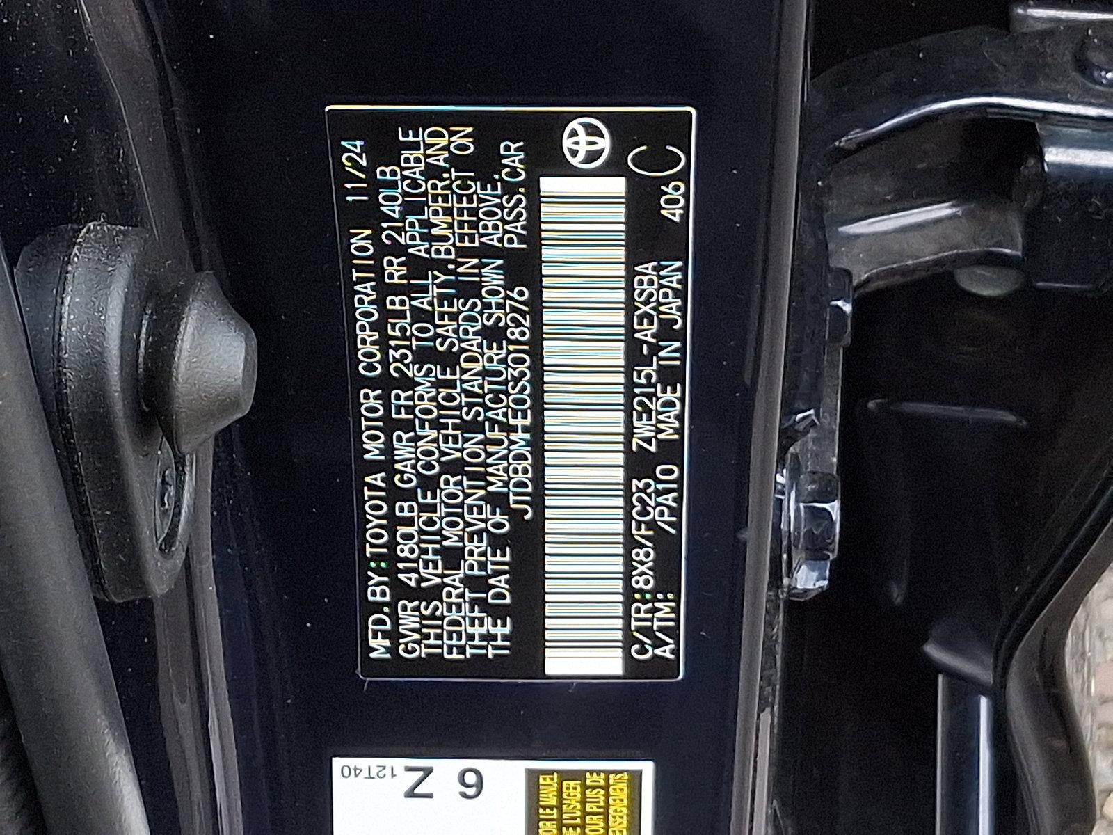 2025 Toyota Corolla Hybrid SE AWD (Natl)