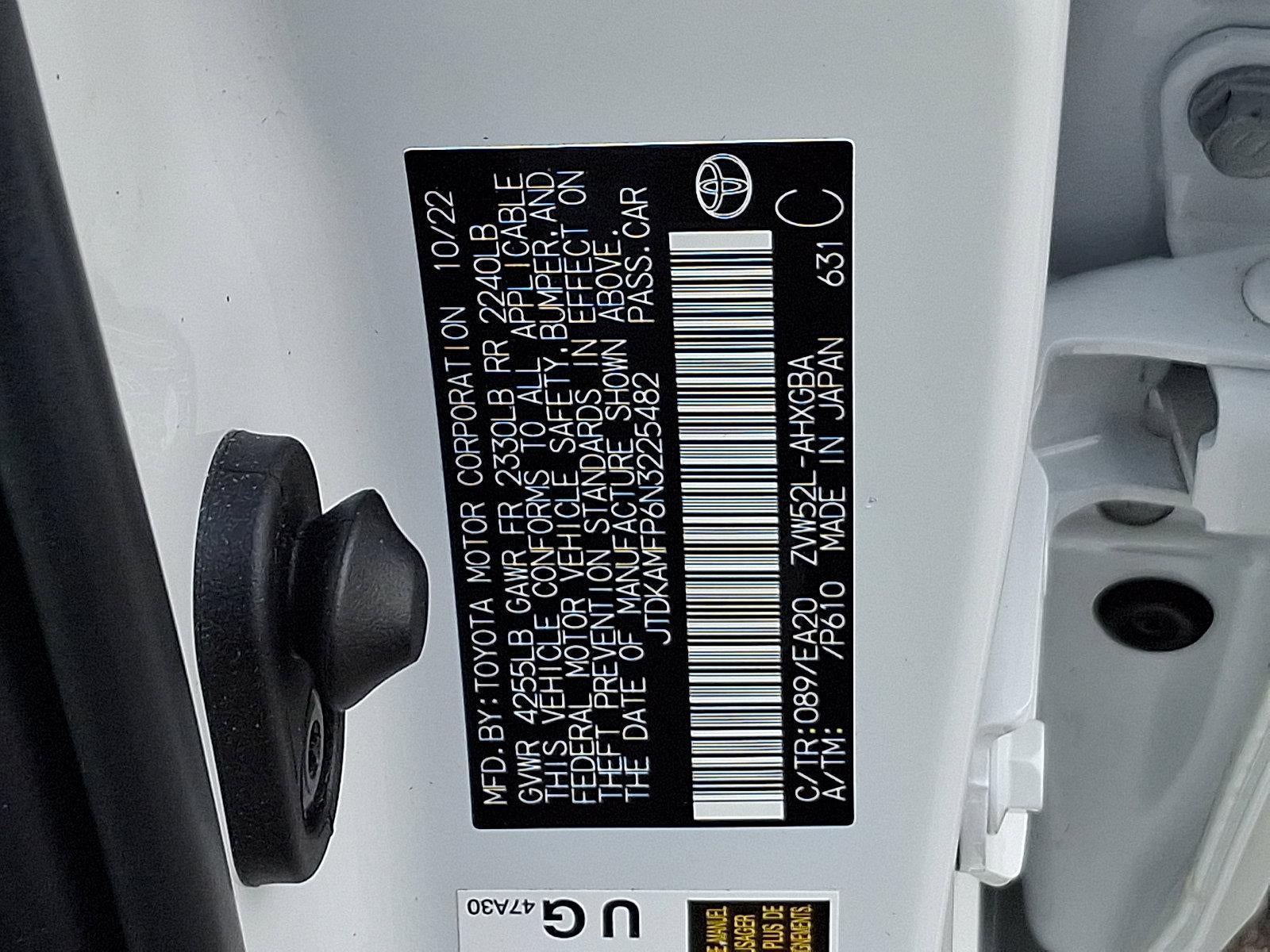 2022 Toyota Prius Prime Limited (Natl)