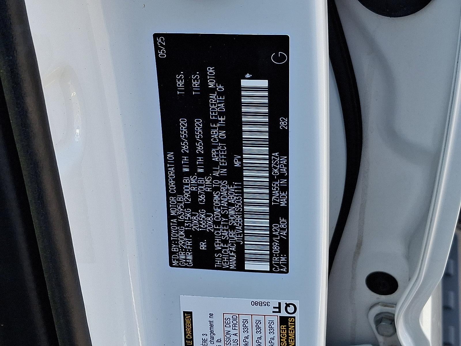 2025 Toyota 4Runner Limited 4WD (Natl)