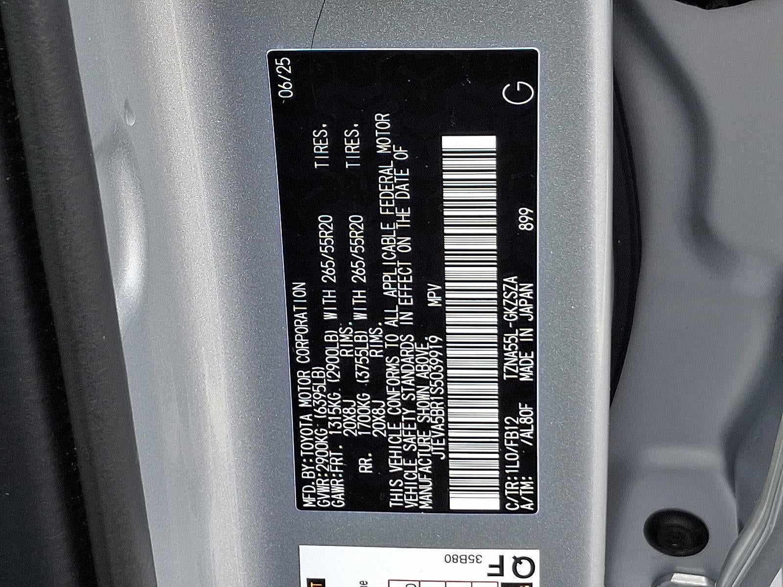 2025 Toyota 4Runner TRD Sport 4WD (Natl)