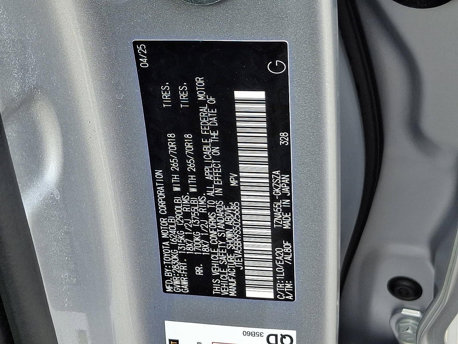 2025 Toyota 4Runner TRD Off Road Premium 4WD (Natl)