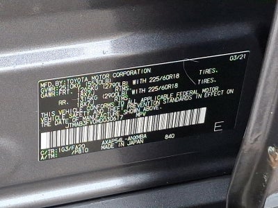 2021 Toyota RAV4 Prime SE (Natl)