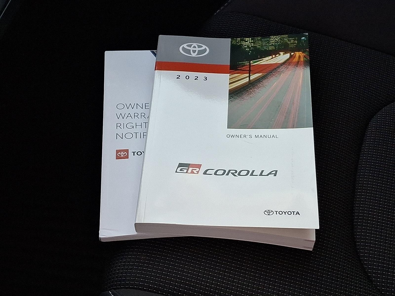 2023 Toyota GR Corolla Core Manual (Natl)