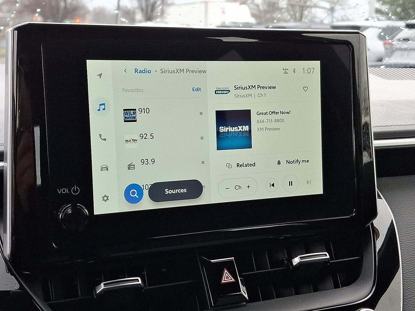 2025 Toyota Corolla Hatchback XSE CVT (Natl)