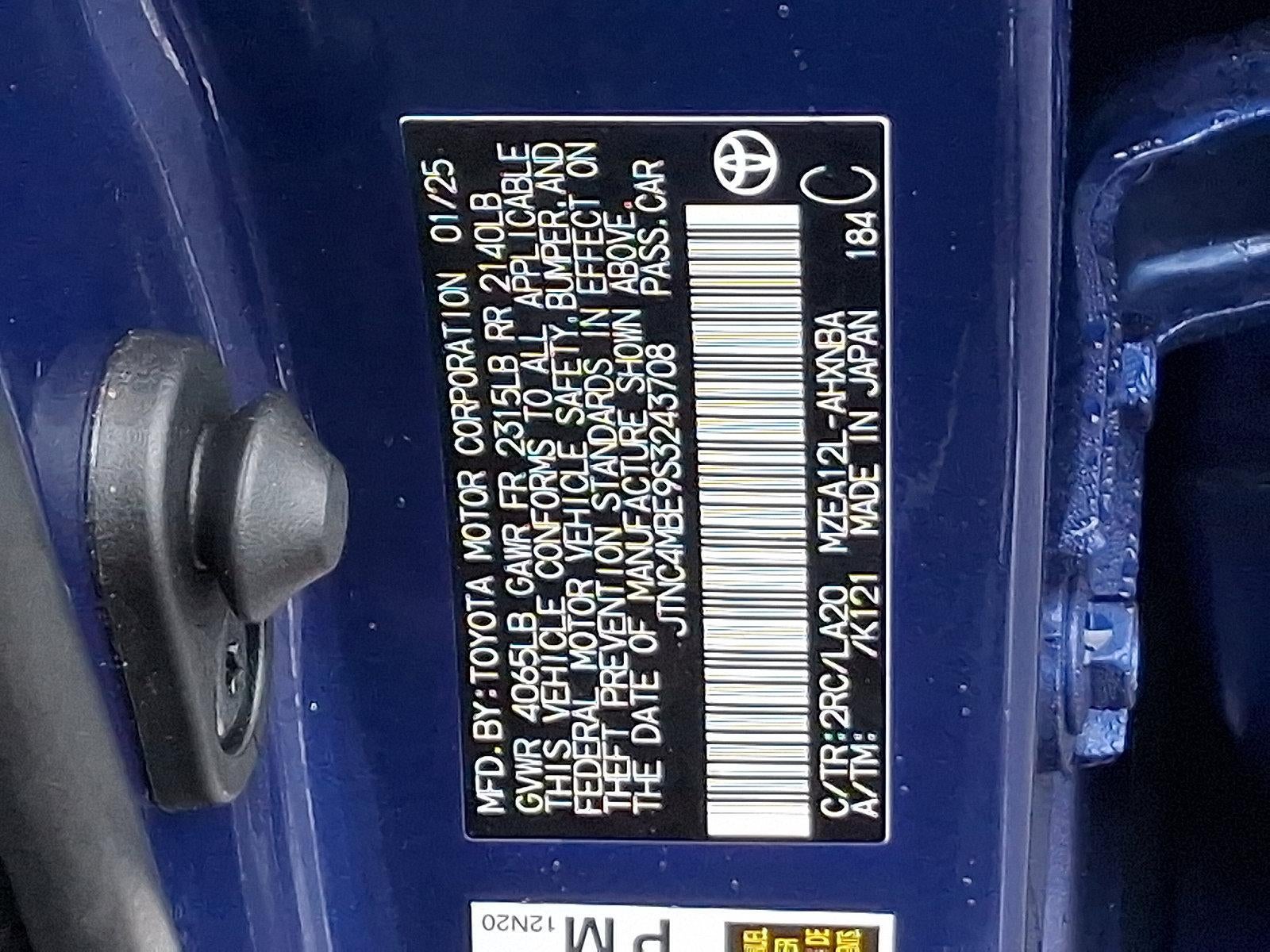 2025 Toyota Corolla Hatchback XSE CVT (Natl)