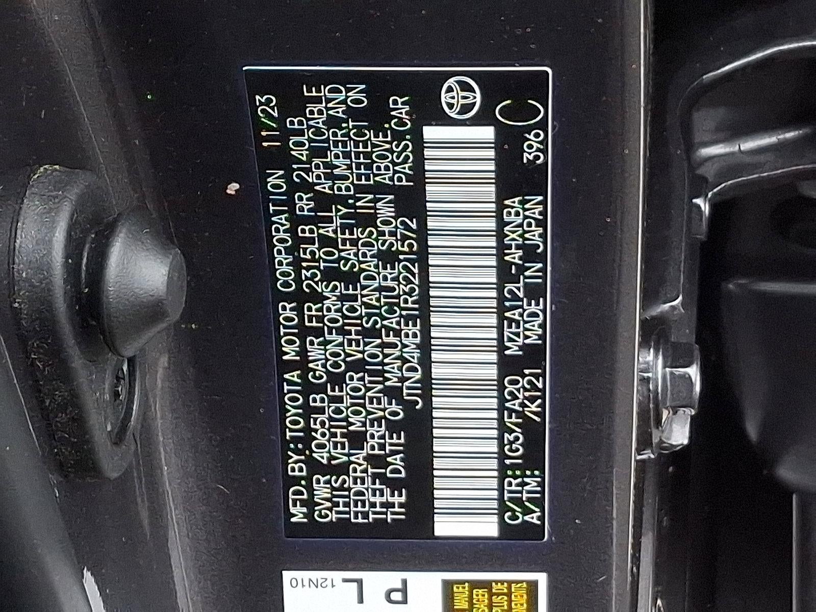 2024 Toyota Corolla Hatchback SE CVT (Natl)